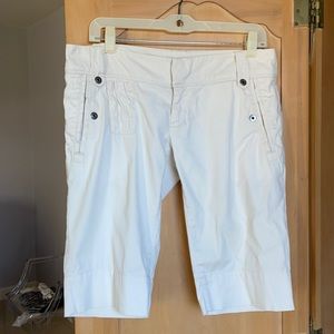 Diesel cream cotton shorts size 28.